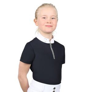 Coldstream Childrens/Kids Next Generation Elrick Show Shirt / Navy